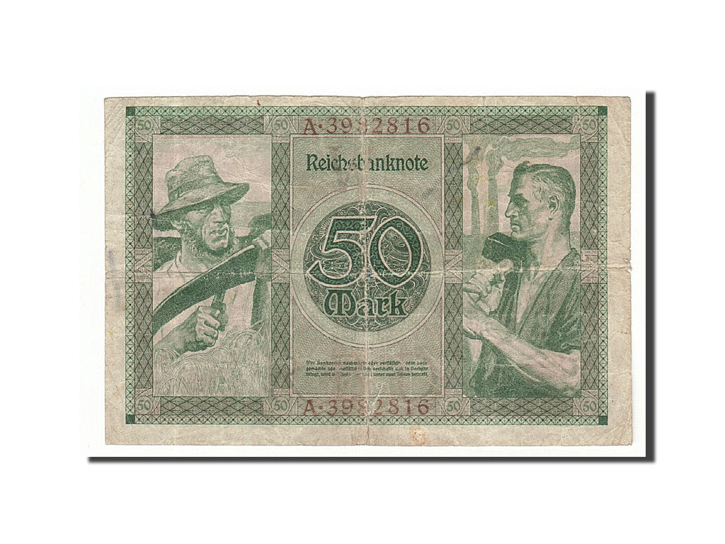 Banknote, Germany, 50 Mark, 1920, 1920-07-23, KM:68, VF(20-25)