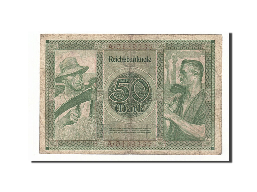 Banknote, Germany, 50 Mark, 1920, 1920-07-23, KM:68, VF(30-35)