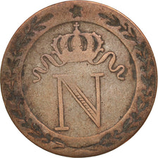 France, Napoléon I, 10 Centimes, 1809, Paris, VF(20-25), Billon, KM:676.1