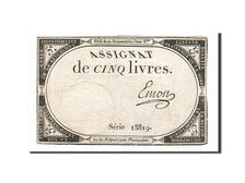 France, 5 Livres, 1793, Emon, KM:A76, 1793-10-31, VF(30-35), Lafaurie:171