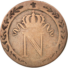 France, Napoléon I, 10 Centimes, 1809, Limoges, VF(20-25), Billon, KM:676.5