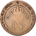 France, Napoléon I, 10 Centimes, 1809, Limoges, VF(20-25), Billon, KM:676.5