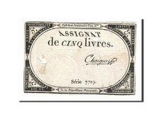 France, 5 Livres, 1793, KM:A76, 1793-10-31, B+, Lafaurie:171