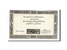 France, 25 Livres, 1793, Jame, KM:A71, 1793-06-06, EF(40-45), Lafaurie:168