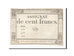 Billet, France, 100 Francs, 1795, 1795-01-07, Godet, TTB, KM:A78, Lafaurie:173