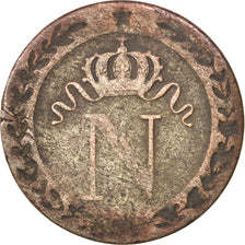 France, Napoléon I, 10 Centimes, 1809, Perpignan, F(12-15), Billon, KM:676.7