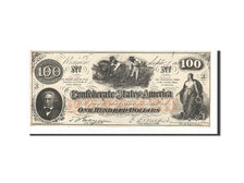 Banknote, Confederate States of America, 100 Dollars, 1862, 1862-08-26, KM:45