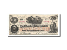 Banknote, Confederate States of America, 100 Dollars, 1862, 1862-08-26, KM:45