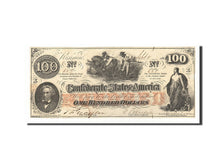 Banknote, Confederate States of America, 100 Dollars, 1862, 1862-08-26, KM:45