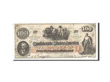 Confederate States of America, 100 Dollars, 1862, KM:45, 1862-08-26, VF(20-25)