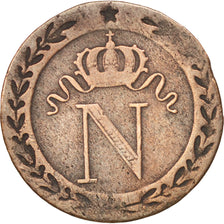 France, Napoléon I, 10 Centimes, 1809, Lille, VF(30-35), Billon, KM:676.9
