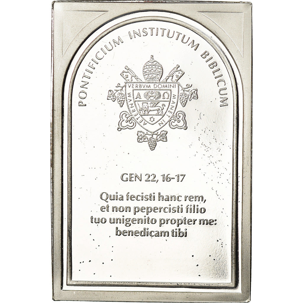 Vatican, Medal, Institut Biblique Pontifical, Genèse 22, 16-17, Religions &
