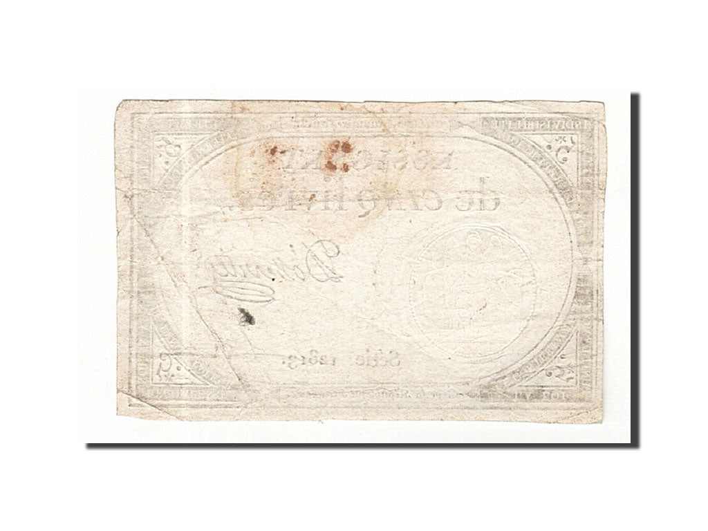 Banknote, France, 5 Livres, 1793, D'Osseville, 1793-10-31, EF(40-45), KM:A76