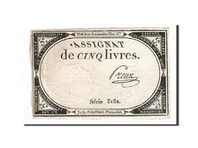 Frankreich, 5 Livres, 1793, Preux, KM:A76, 1793-10-31, EF(40-45), Lafaurie:171