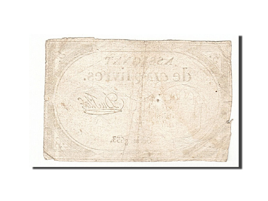 Frankreich, 5 Livres, 1793, Duflog, KM:A76, 1793-10-31, VF(20-25), Lafaurie:171