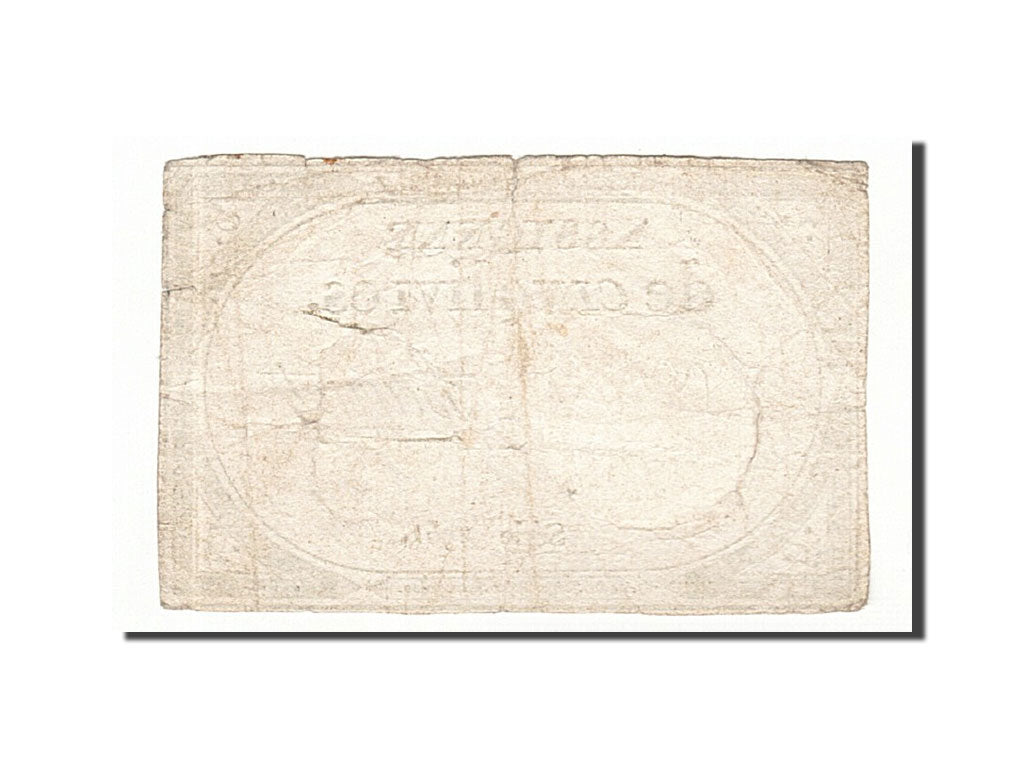 France, 5 Livres, 1793, 1793-10-31, Henriot, KM:A76, TB, Lafaurie:171