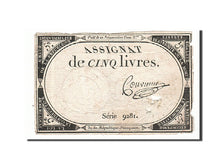 Frankreich, 5 Livres, 1793, Convieme, KM:A76, 1793-10-31, F(12-15), Lafaurie:171