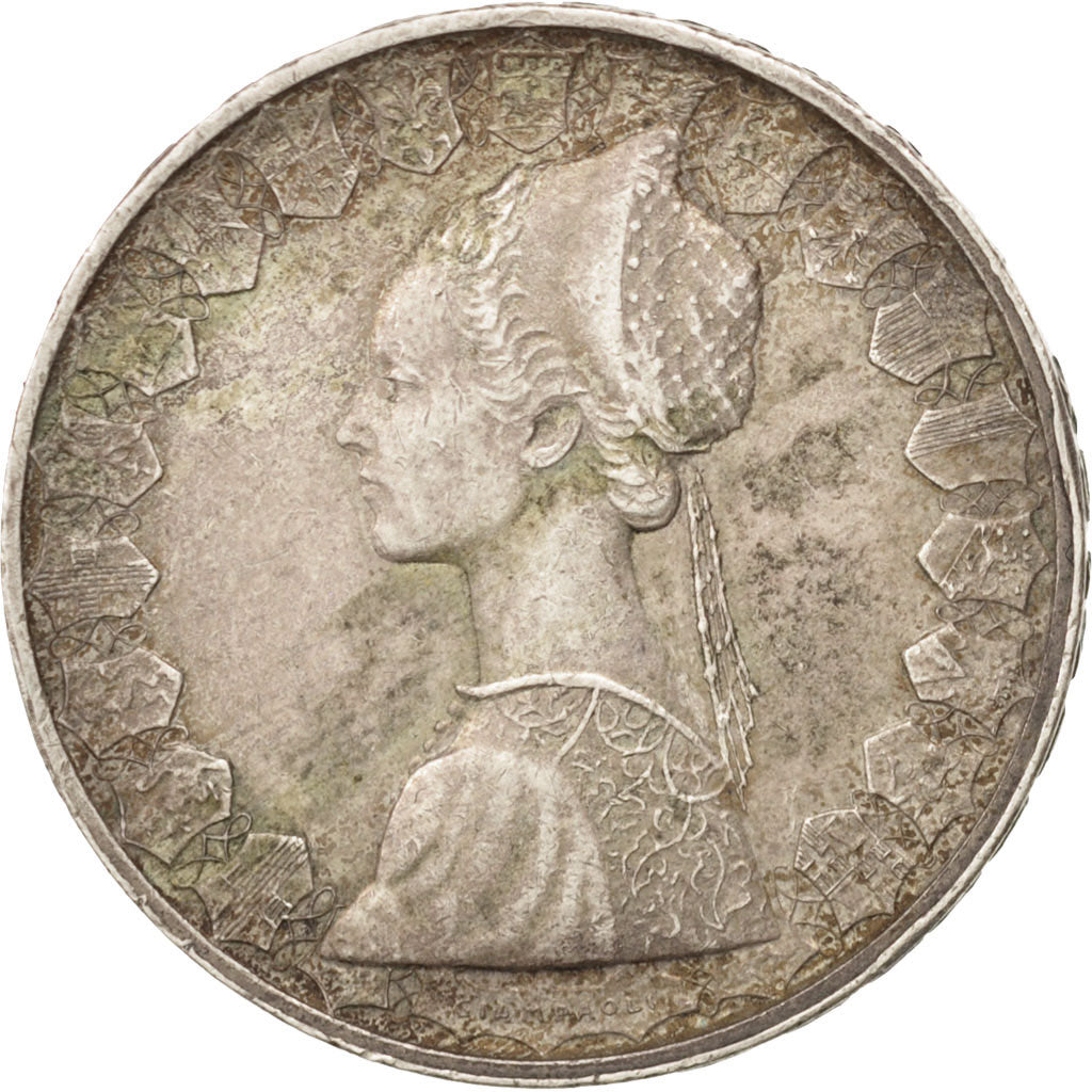 Italy, 500 Lire, 1960, Rome, EF(40-45), Silver, KM:98