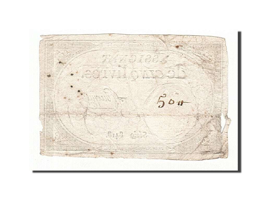 France, 5 Livres, 1793, Fouquet, KM:A76, 1793-10-31, F(12-15), Lafaurie:171