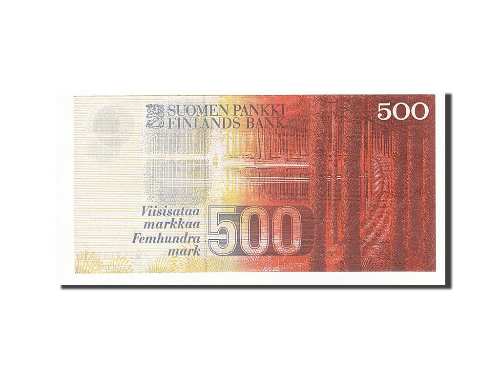 Finland, 500 Markkaa, 1986, KM:120, 1991, AU(50-53)