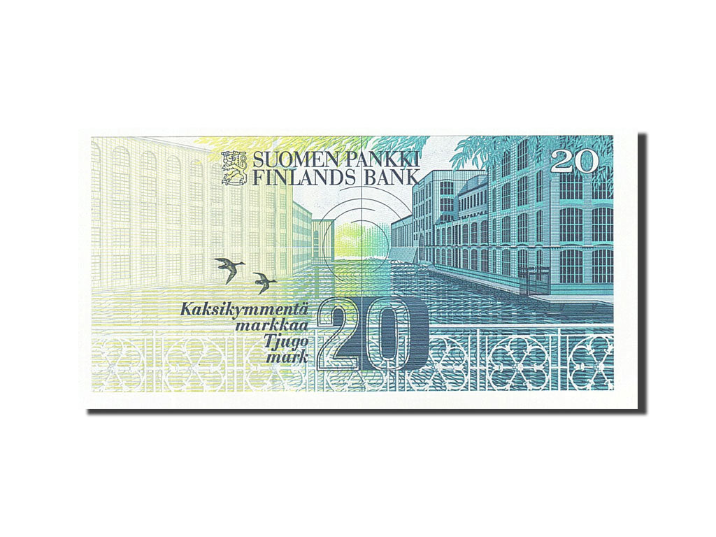 Finland, 20 Markkaa, 1993, KM:122, 1993, UNC(63)