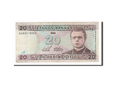 Lithuania, 20 Litu, 1993, KM:57a, 1993, EF(40-45)