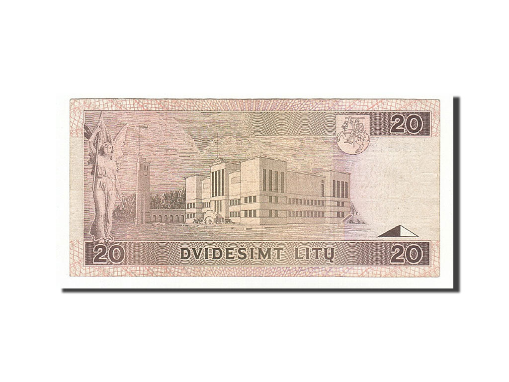 Lithuania, 20 Litu, 1993, KM:57a, 1993, EF(40-45)