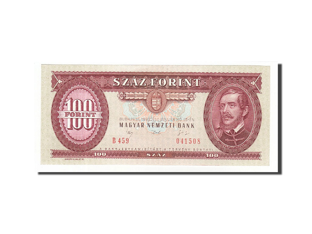 Hungary, 100 Forint, 1992, KM:174a, 1992-01-15, UNC(63)
