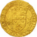 France, Louis XI, Ecu d'or, 2nd Emission, AU(50-53), Gold, Duplessy:539A