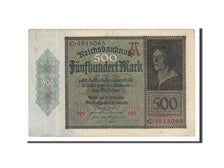 Banknote, Germany, 500 Mark, 1922, 1922-03-27, KM:73, AU(55-58)