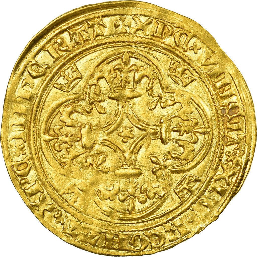 Munten, Frankrijk, Ecu d'or, Angers, ZF+, Goud, Duplessy:369D