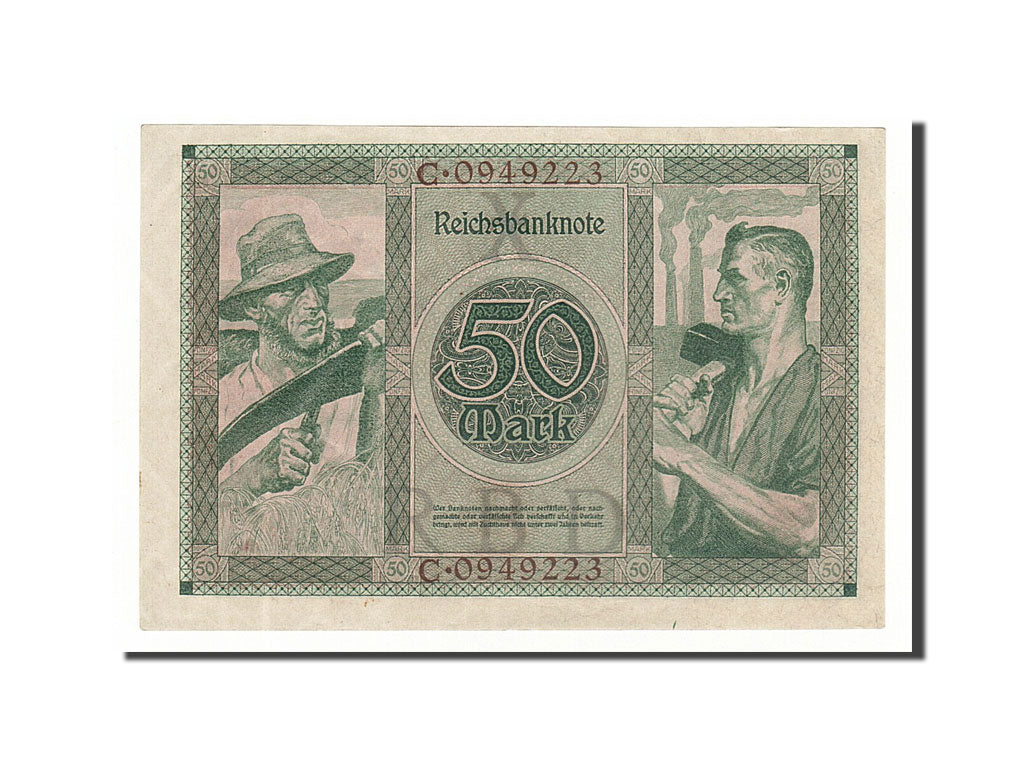 Banknote, Germany, 50 Mark, 1920, 1920-07-23, KM:68, UNC(63)