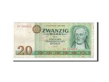 Germany - Democratic Republic, 20 Mark, 1975, KM:29a, 1975, VF(20-25)