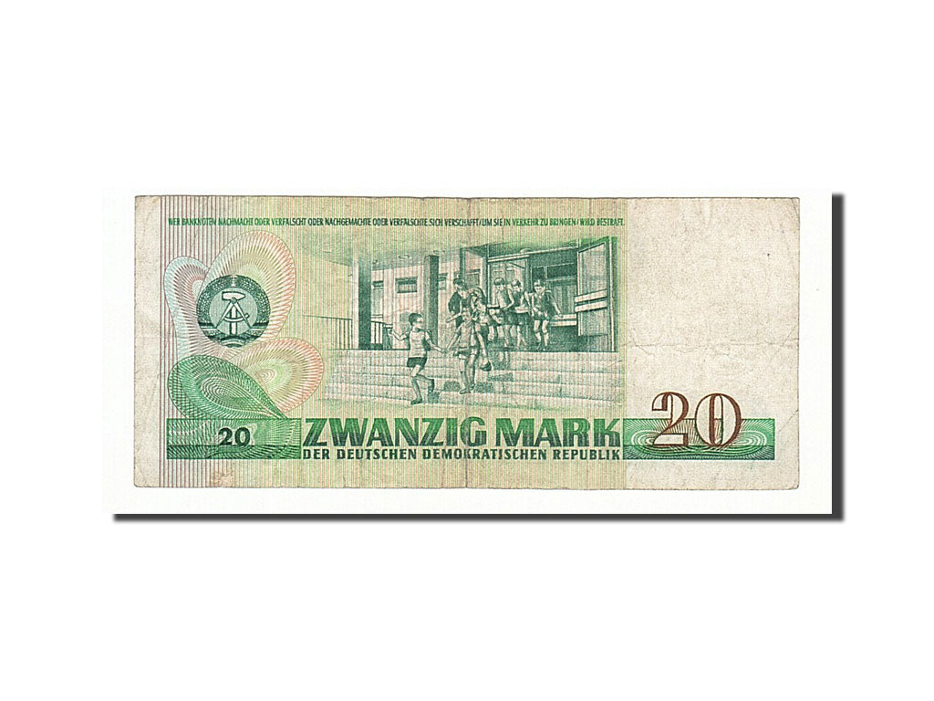 Germany - Democratic Republic, 20 Mark, 1975, KM:29a, 1975, VF(20-25)
