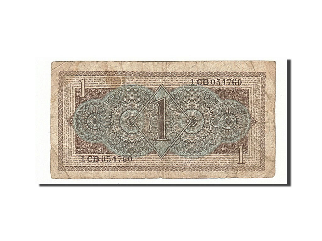 Banknote, Netherlands, 1 Gulden, 1949, 1949-08-08, KM:72, VF(20-25)
