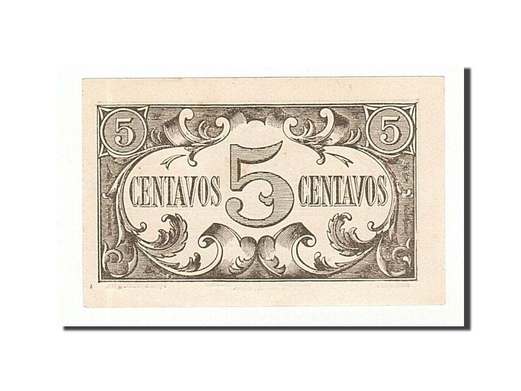 Banknote, Portugal, 5 Centavos, 1918, 1918-04-05, KM:99, UNC(65-70)