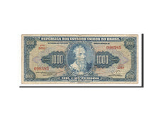 Brazil, 1000 Cruzeiros, Undated (1953-59), KM:156b, VF(20-25)