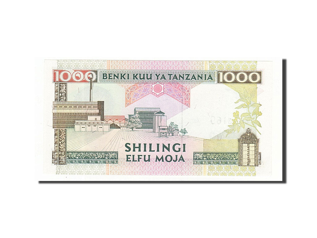 Tanzania, 1000 Shilingi, 1993, Undated (1993), KM:27b, UNC(65-70)