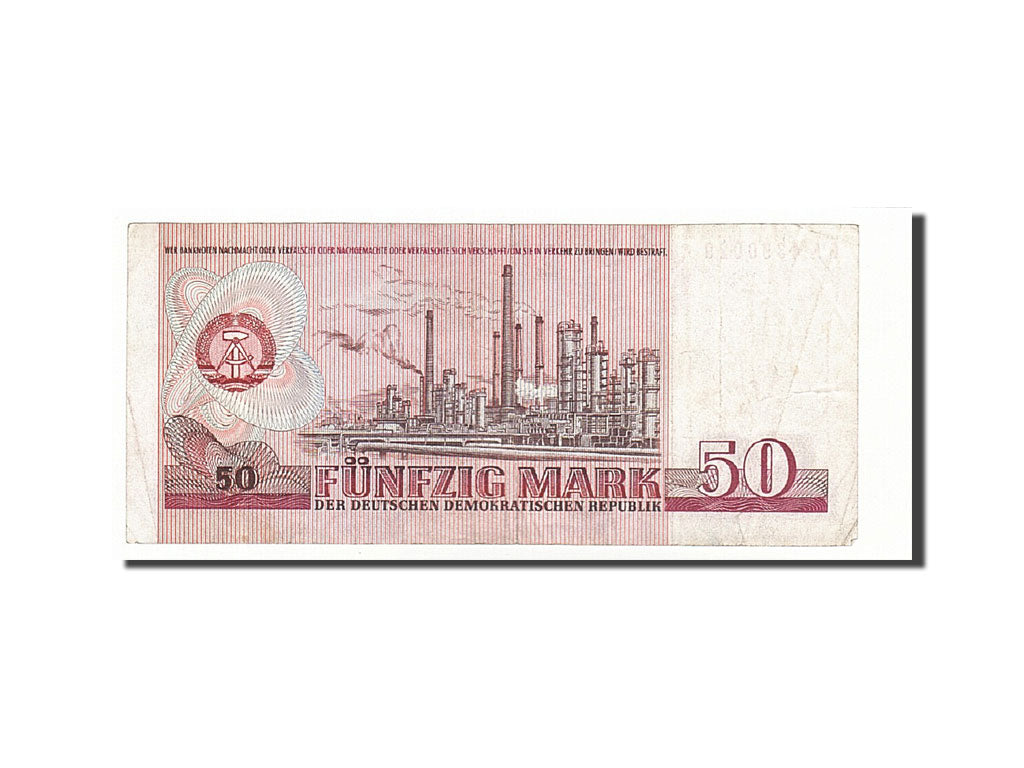Germany - Democratic Republic, 50 Mark, 1971, KM:30b, EF(40-45)