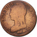 France, Dupré, 5 Centimes, 1796, Strasbourg, B, Bronze, KM:640.4, Gadoury:126