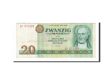 Germany - Democratic Republic, 20 Mark, 1975, KM:29a, VF(30-35)
