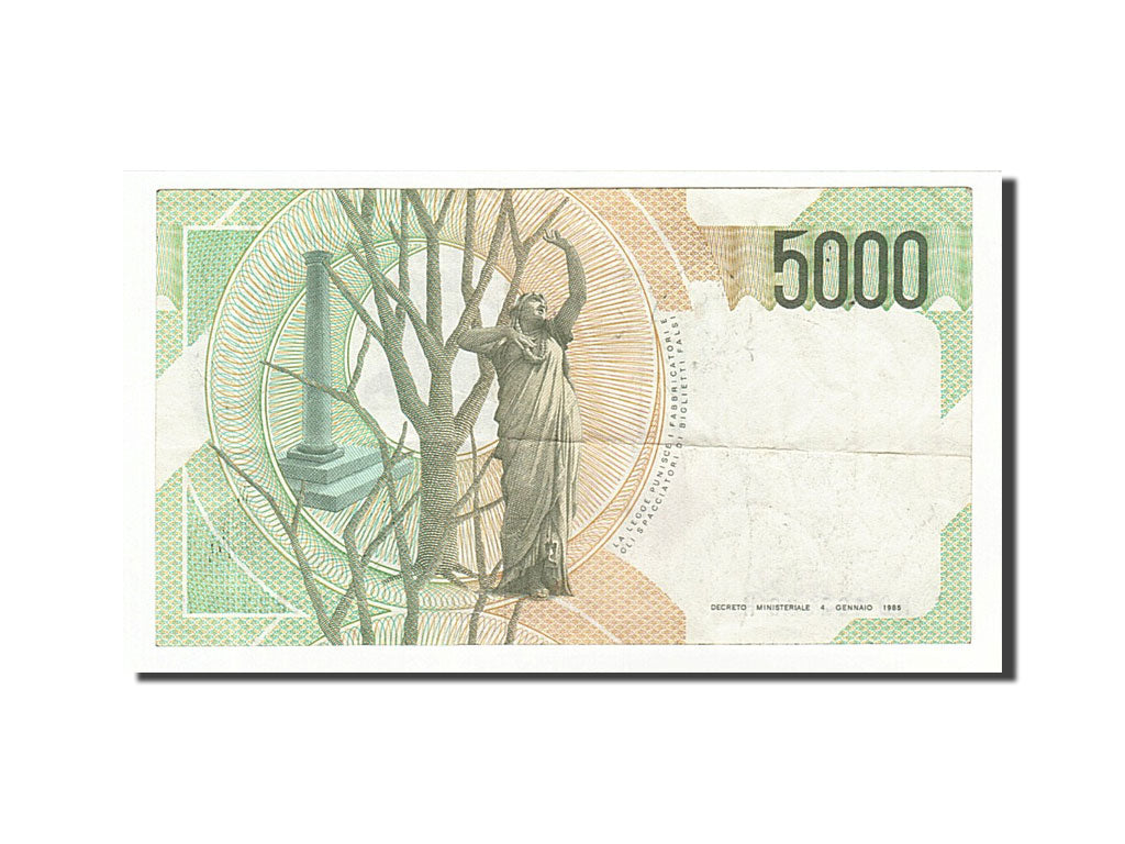 Banknote, Italy, 5000 Lire, 1985, 1985-01-04, KM:111b, EF(40-45)