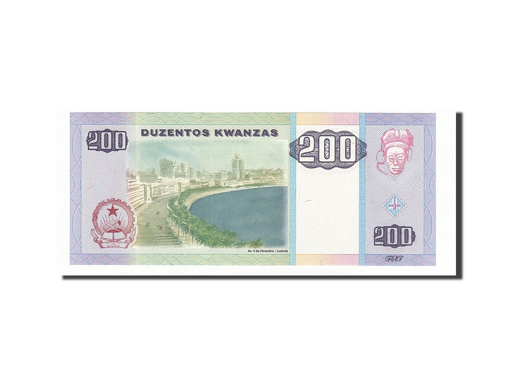 Banknote, Angola, 200 Kwanzas, 2003, 11.2003, KM:148b, UNC(65-70)
