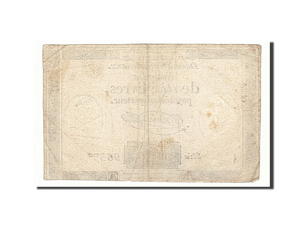 France, 10 Livres, 1791, Taisaud, KM:A51, 1791-12-16, VF(20-25), Lafaurie:146