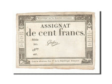 France, 100 Francs, 1795, Goussu, KM:A78, 1795-01-07, EF(40-45), Lafaurie:173