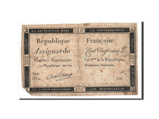 France, 125 Livres, 1793, Au Bourg, KM:A74, 1793-09-28, F(12-15), Lafaurie:169