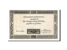 Frankreich, 25 Livres, 1793, A.Jame, KM:A71, 1793-06-06, VF(30-35), Lafaurie:168