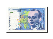 France, 50 Francs, 1992, KM:157a, 1992, EF(40-45), Fayette:72.1b