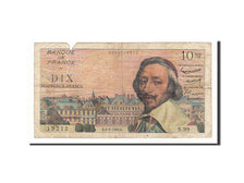 France, 10 Nouveaux Francs, 1960, KM:142a, 1960-06-02, VG(8-10), Fayette:57.8