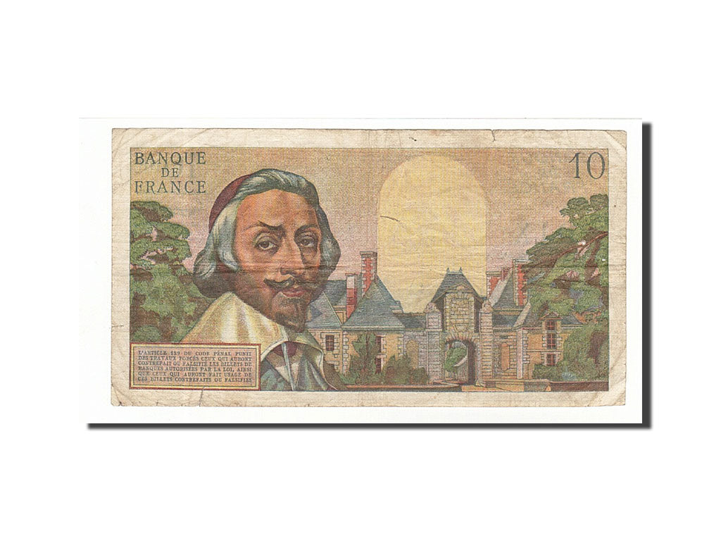Frankreich, 10 Nouveaux Francs, 1961, KM:142a, 1961-12-07, VF(20-25), Fayette...